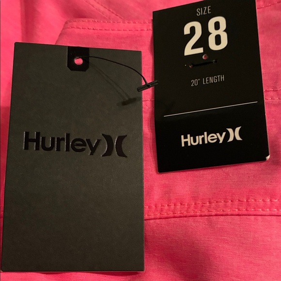 NWT Hurley One and Only Cross-Dye 20" Digital Pink Size 28 - Picture 2 of 6